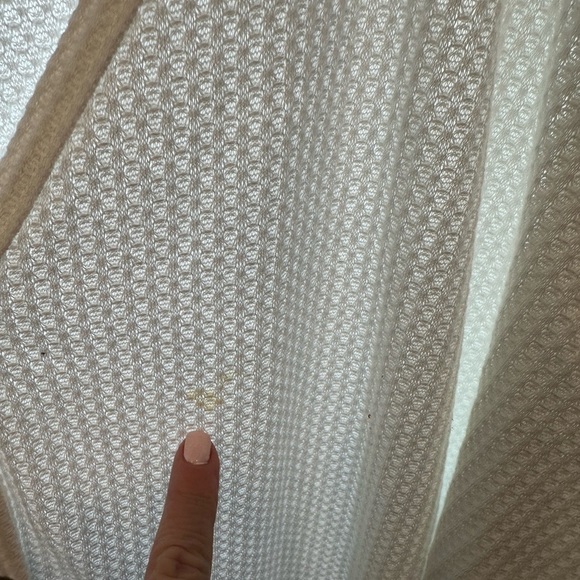 Unused with tags Olrik white waffle button down short sleeve size plus 4X - Picture 3 of 9